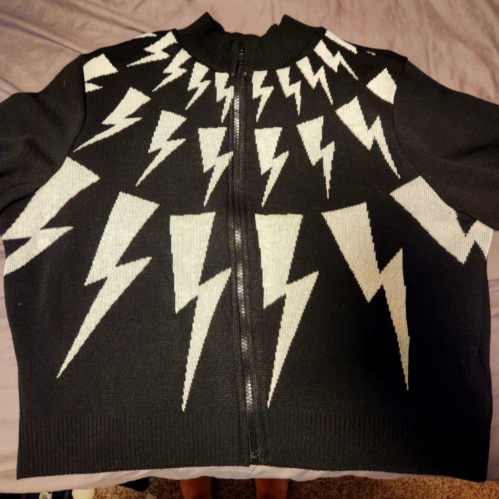 Elhoffer Design Cropped Sweater 3X